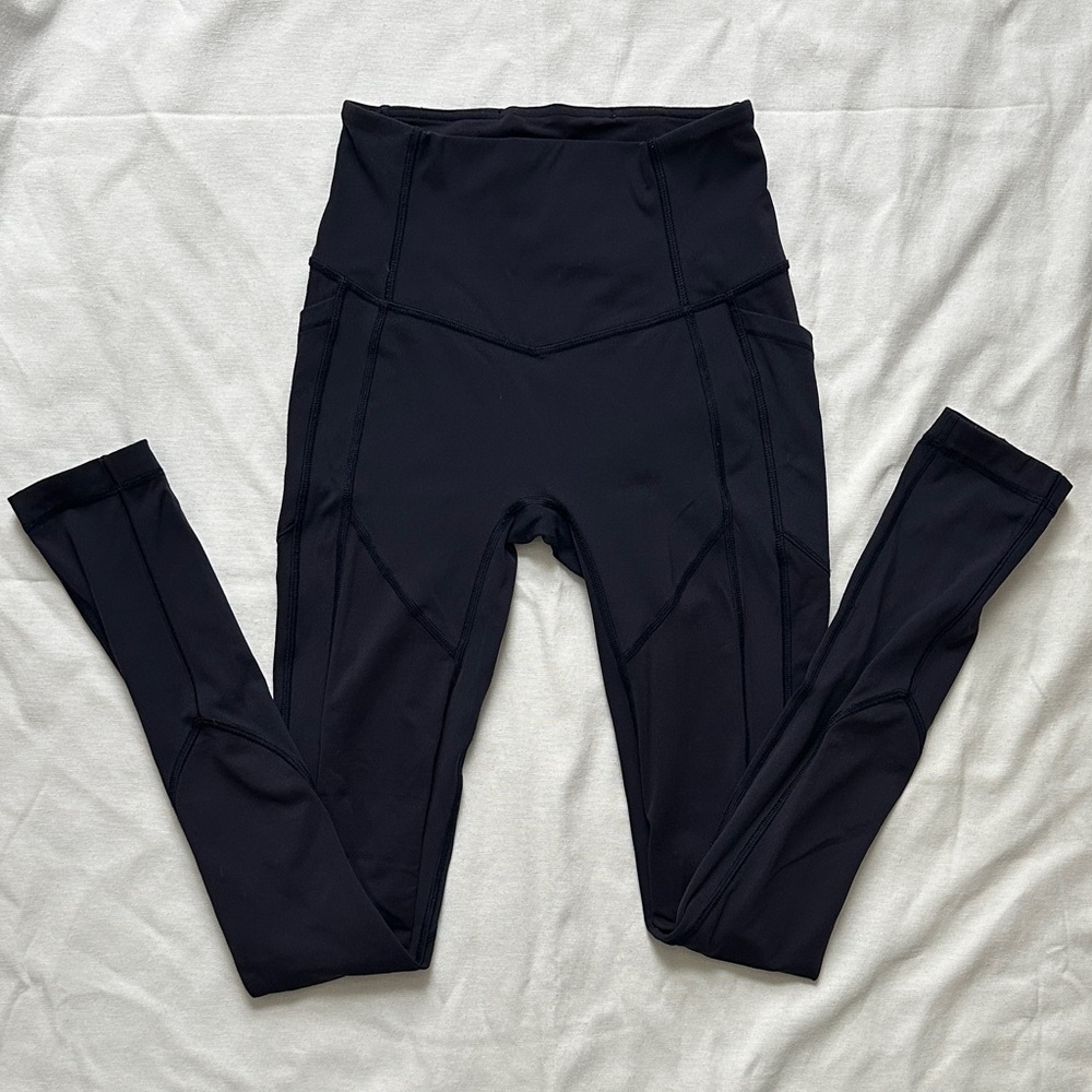 Lululemon Navy Leggings Size 2